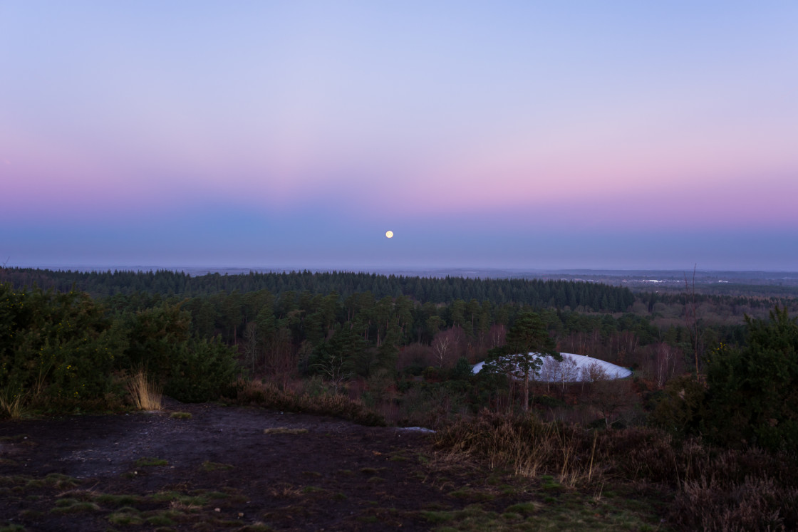 "Caesar's Camp Dawn" stock image