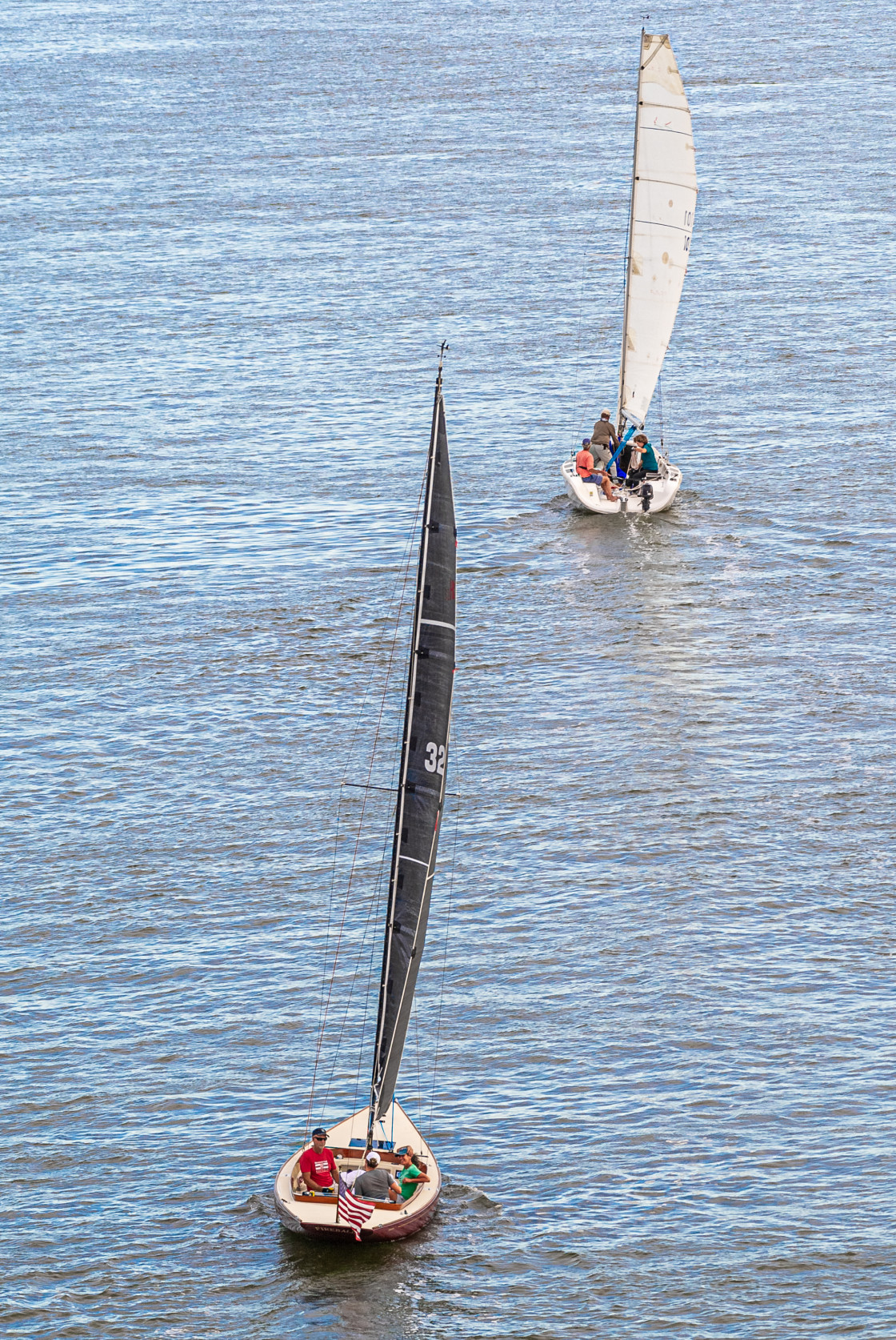 "Sailboats" stock image