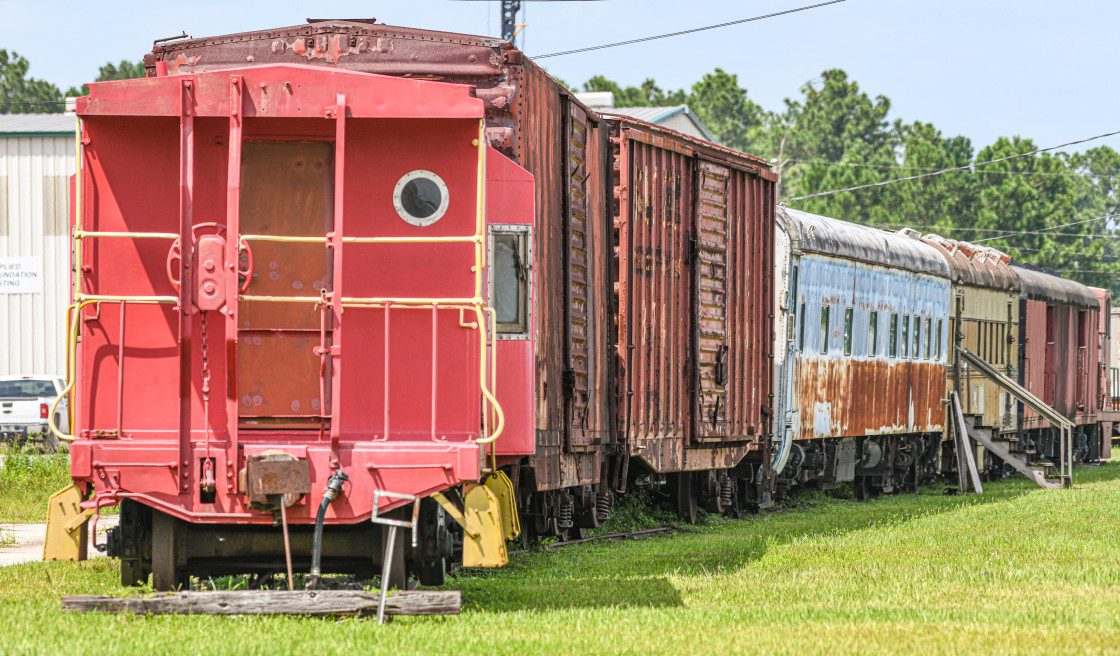 "Trains" stock image