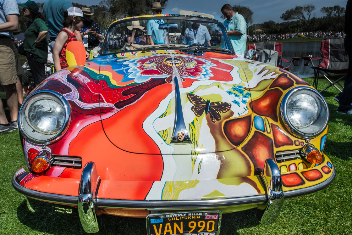 "Janice Joplin Porsche" stock image