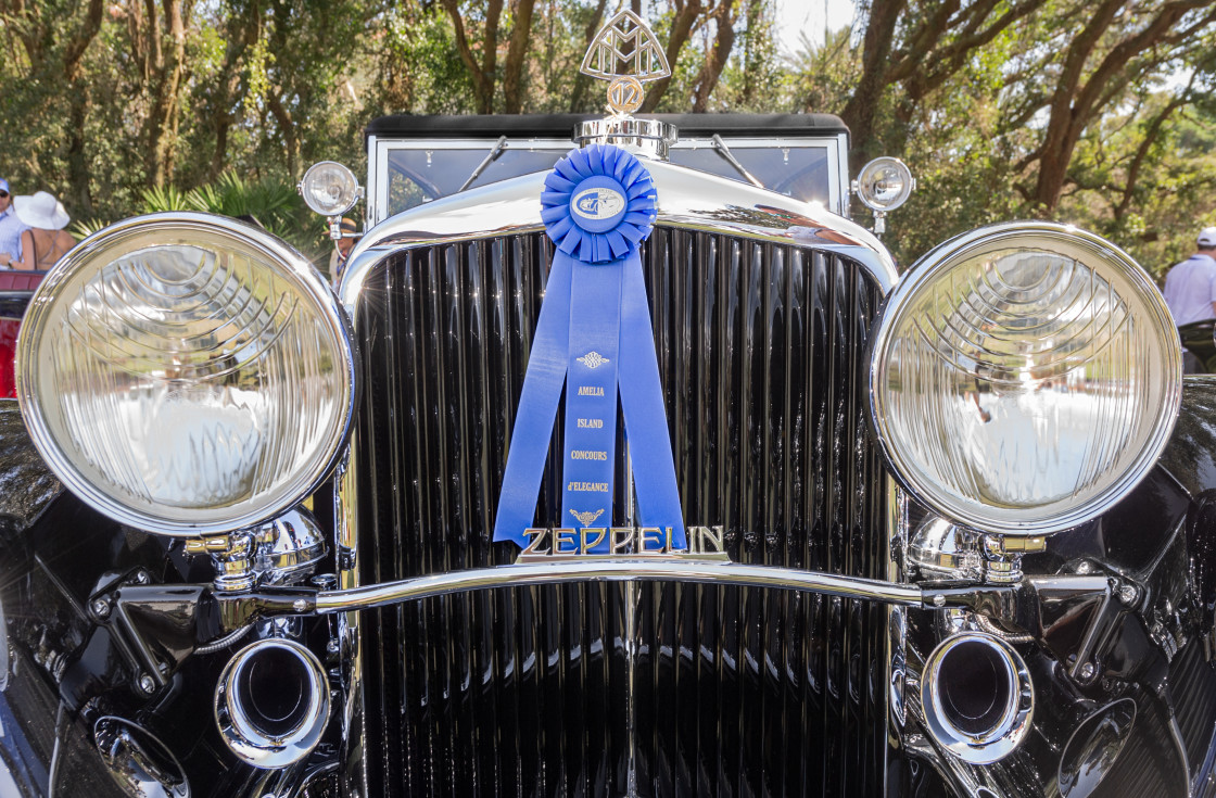 "Maybach Zeppelin Amelia Island Concours d’Elegance" stock image