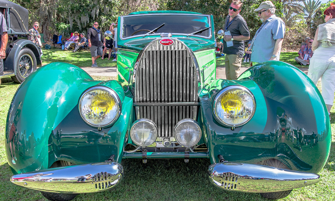 "Bugatti Amelia Island Concours d’Elegance" stock image