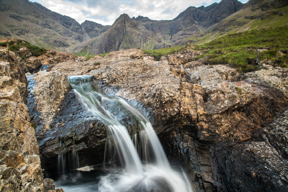 "Fairy Pools, Isle of Skye" stock image