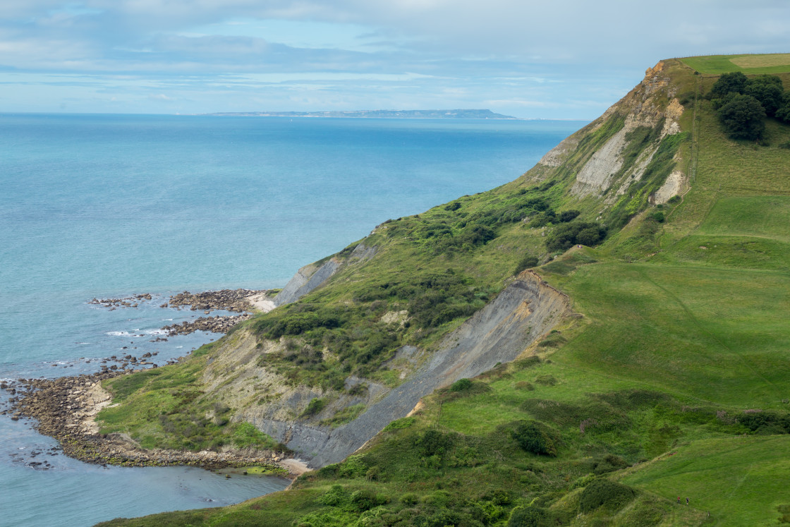 "Houns Tout above Chapman's Pool" stock image