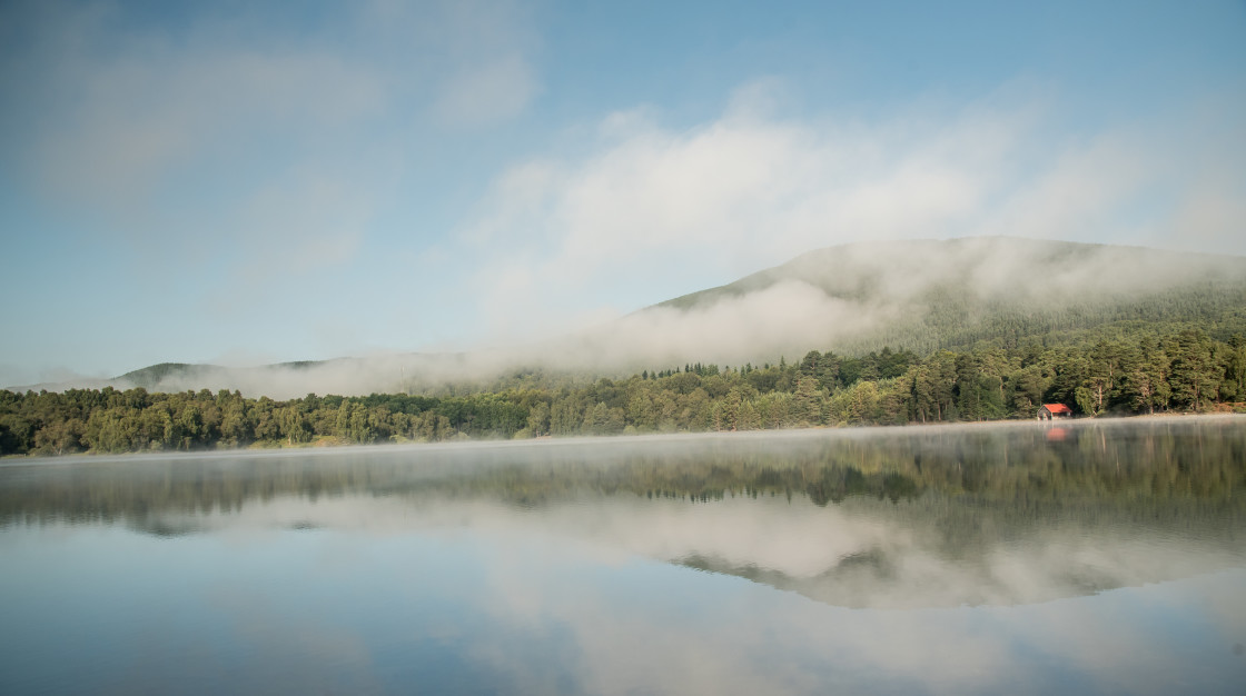 "Loch Va, The Highlands" stock image