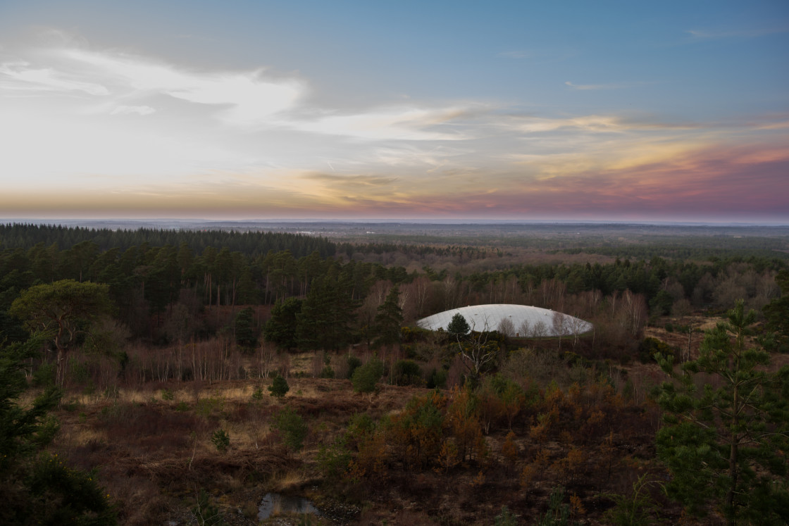 "Dome in Landscape" stock image