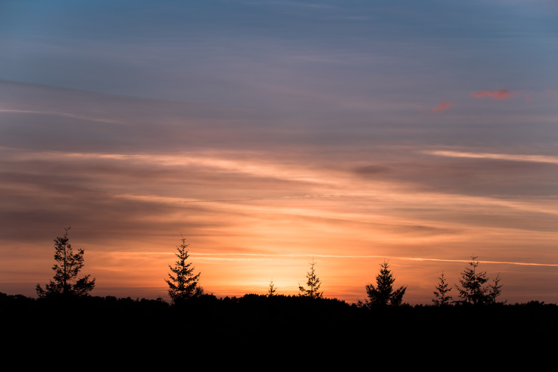 "After Sundown" stock image