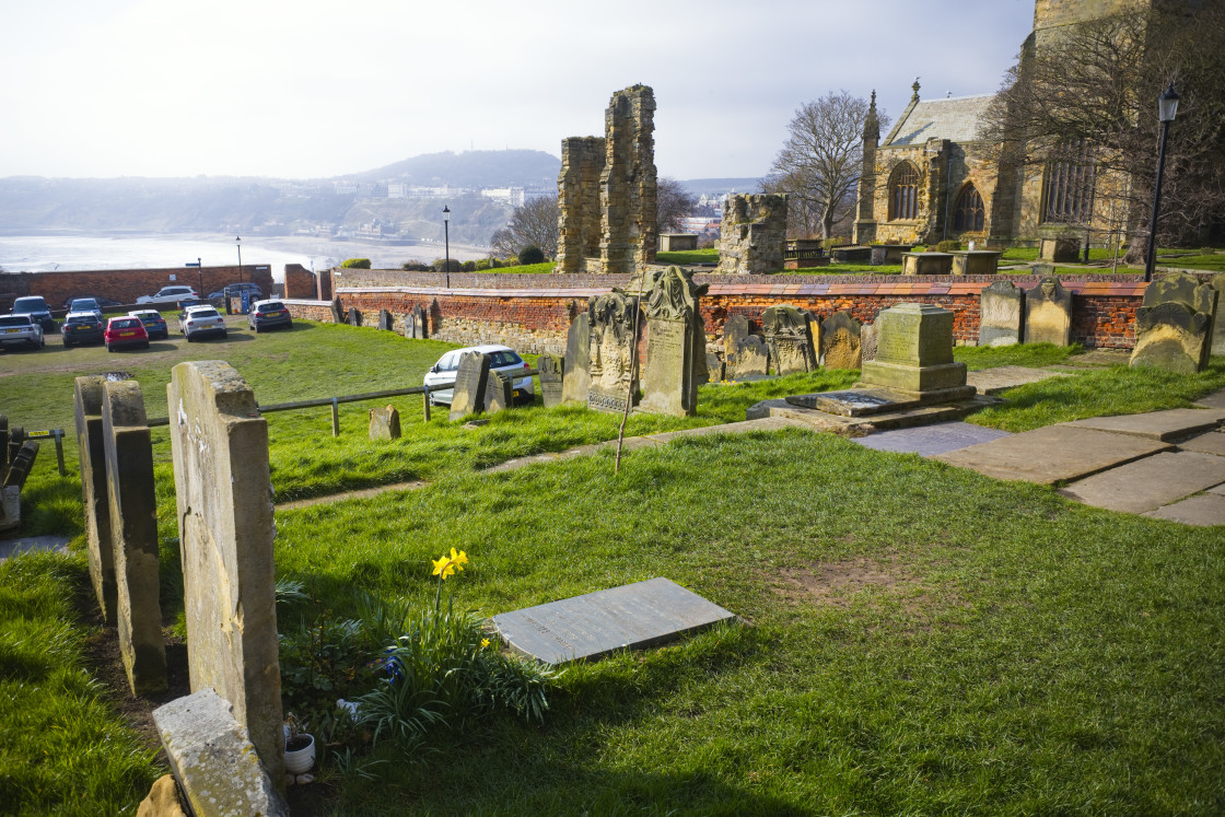 "Anne Bronte's grave" stock image