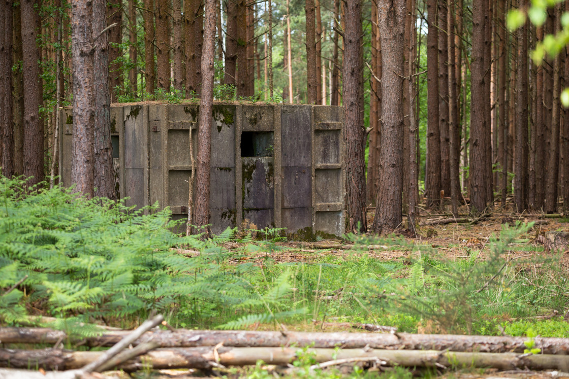 "Pillbox" stock image