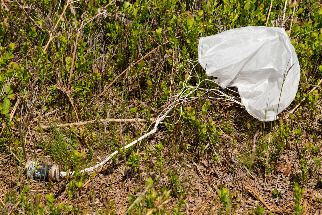 "Parachute Flare" stock image