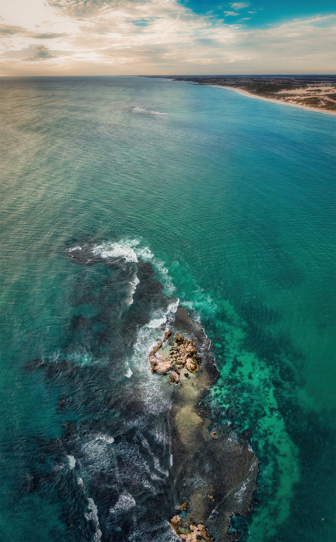 "Rocky Island, Western Australian Coast" stock image