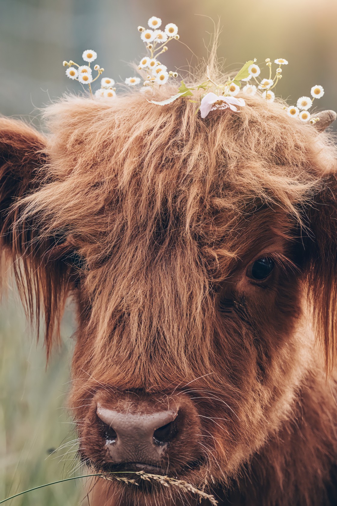 "Highland cow" stock image