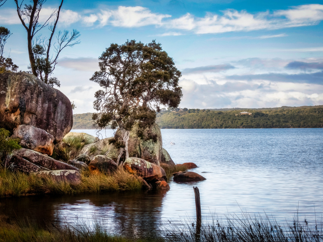 "Wilsons Inlet Scene" stock image