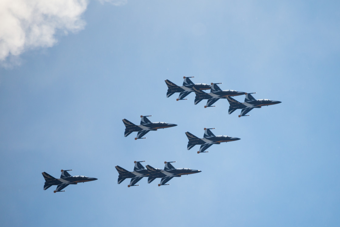 "ROKAF KAI T-50B Aircraft" by Gordon England - $12.57 "ROKAF KAI T-50B Aircraft" stock image