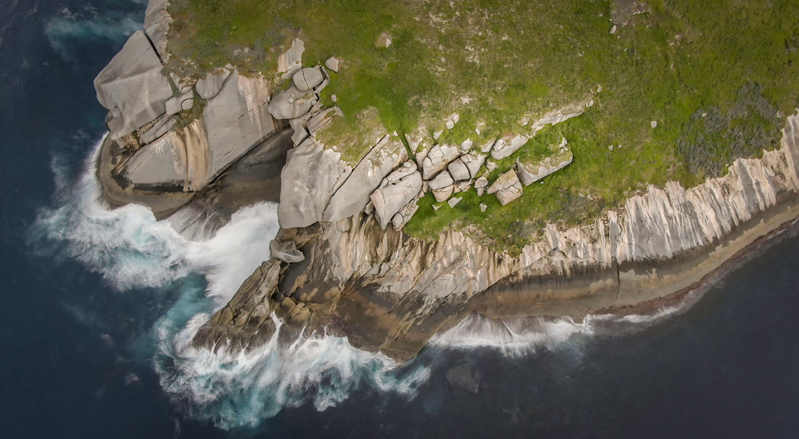 "Green Island Aerial" stock image