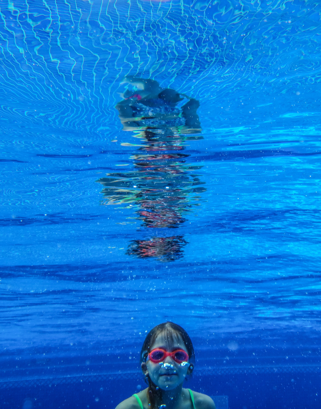 "Swimming Pool Reflection!" stock image