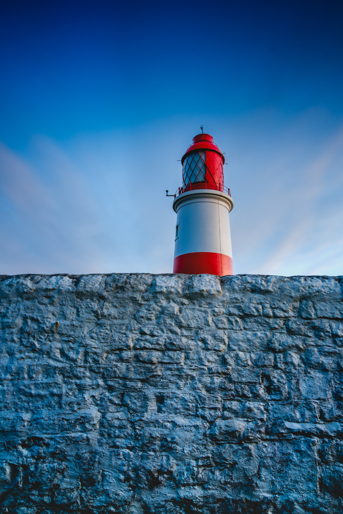 "Souter Lighthouse" stock image
