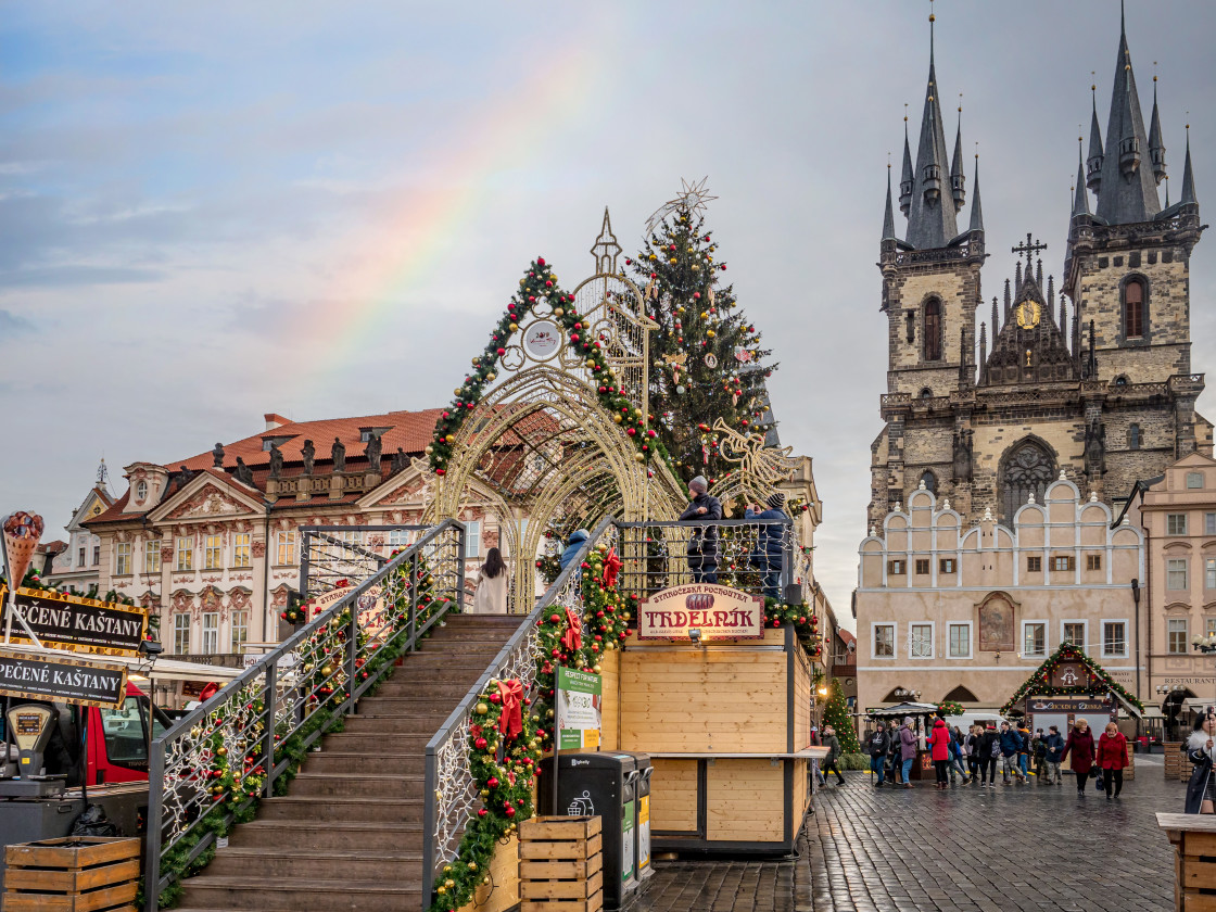 "Christmas in Europe" stock image