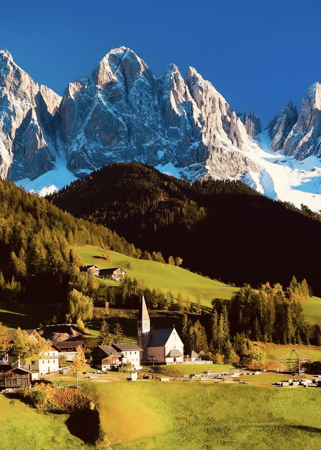 "South Tyrol - Dolomites" stock image