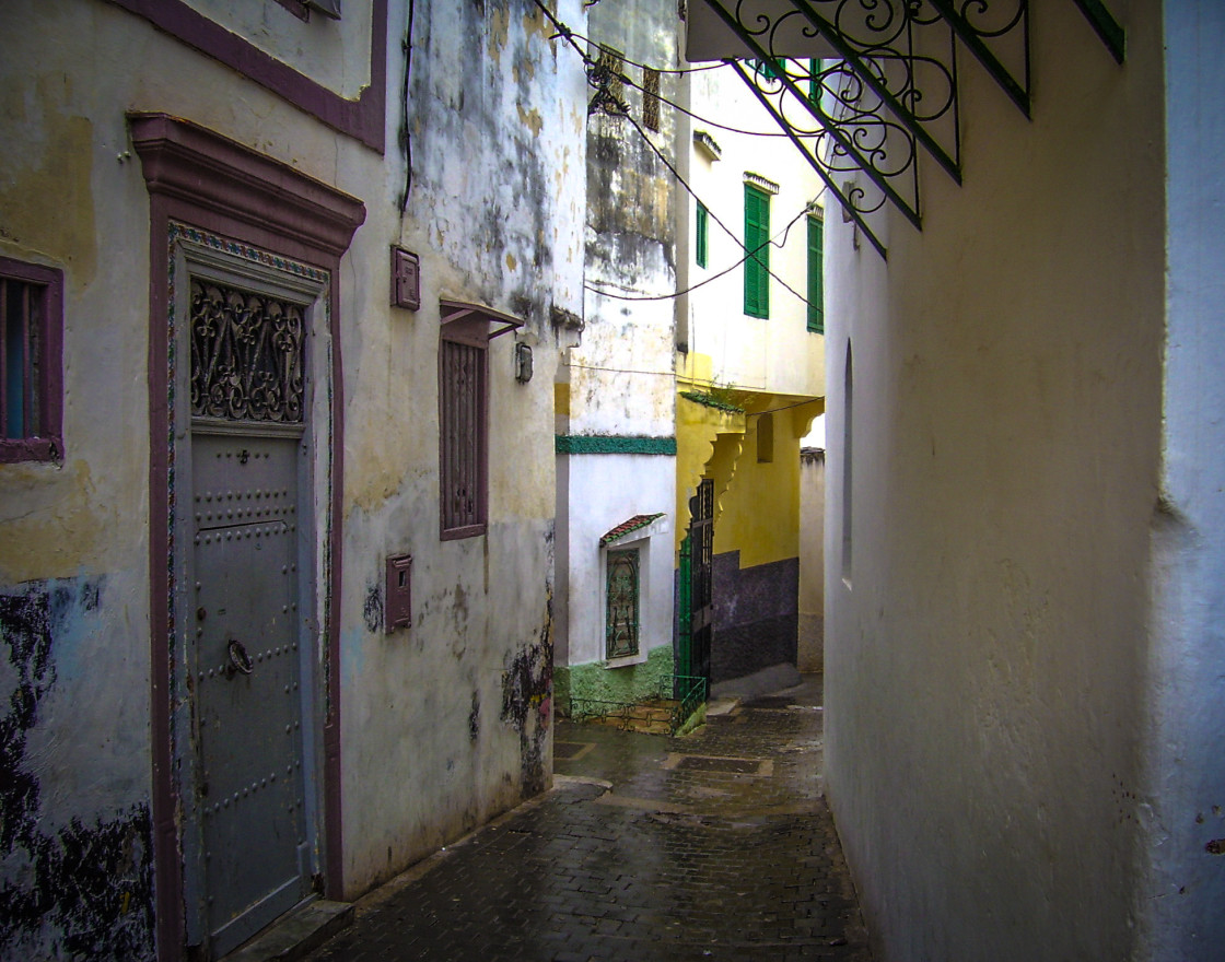 "Kasbah Backalley" stock image