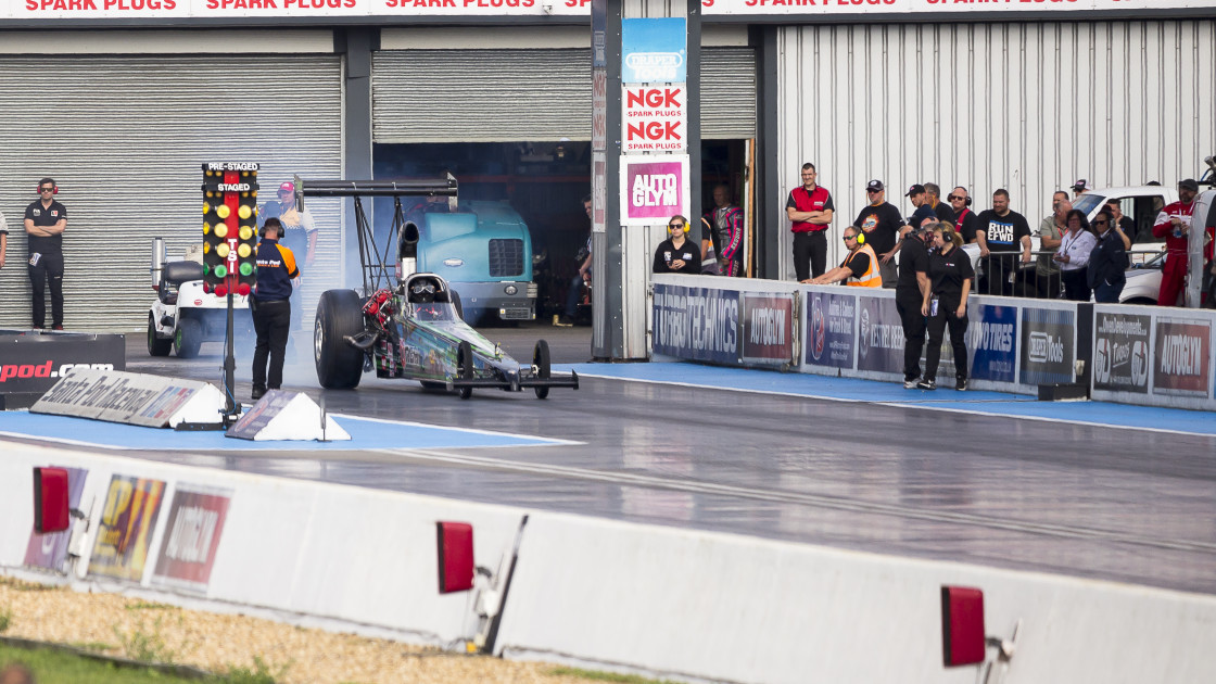 "Top Methanol Dragster" stock image