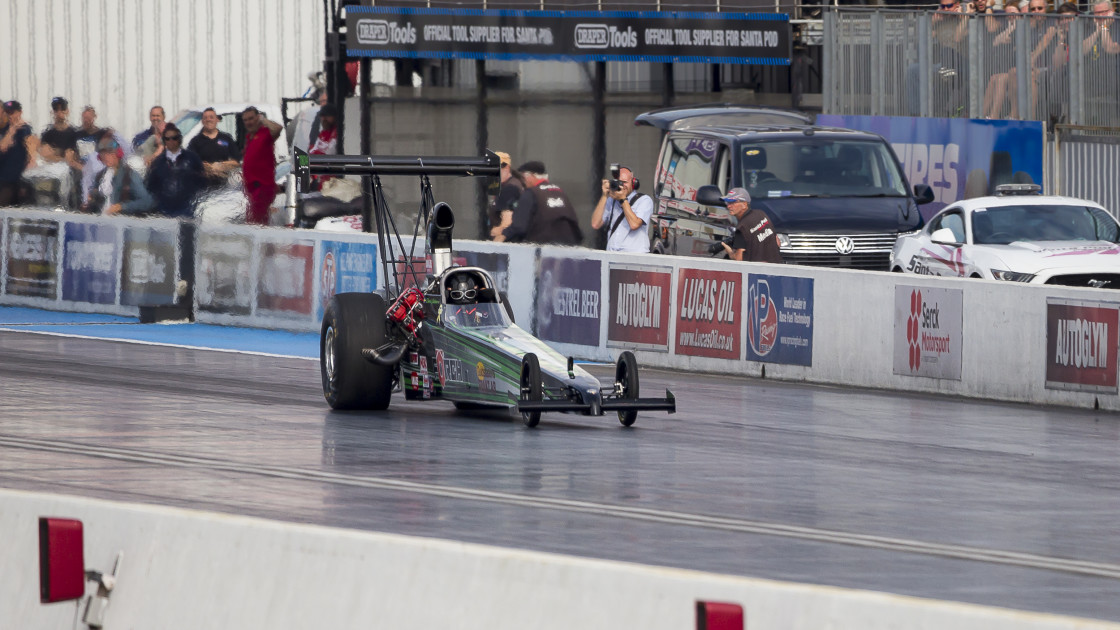 "Top Methanol Dragster" stock image