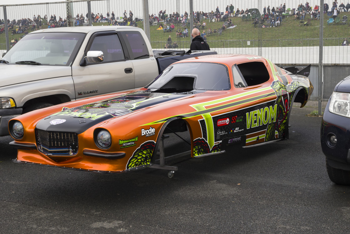 "Funny Car Shell" stock image