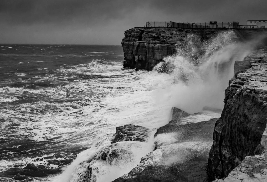 "Portland Storm" stock image