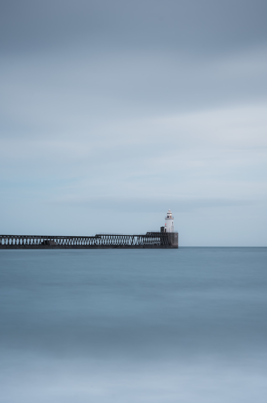 "Blyth Lighthouse" stock image