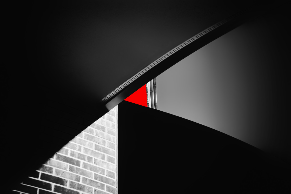 "Red Triangle" stock image