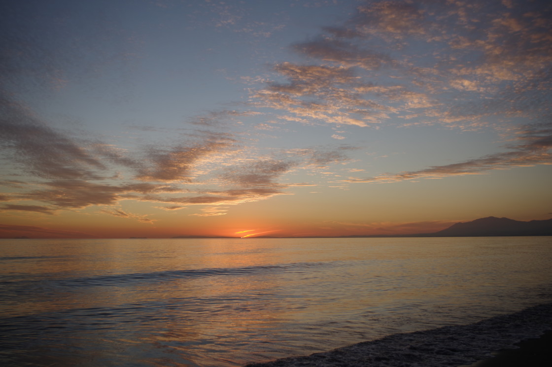 "Marbella Sunset" stock image