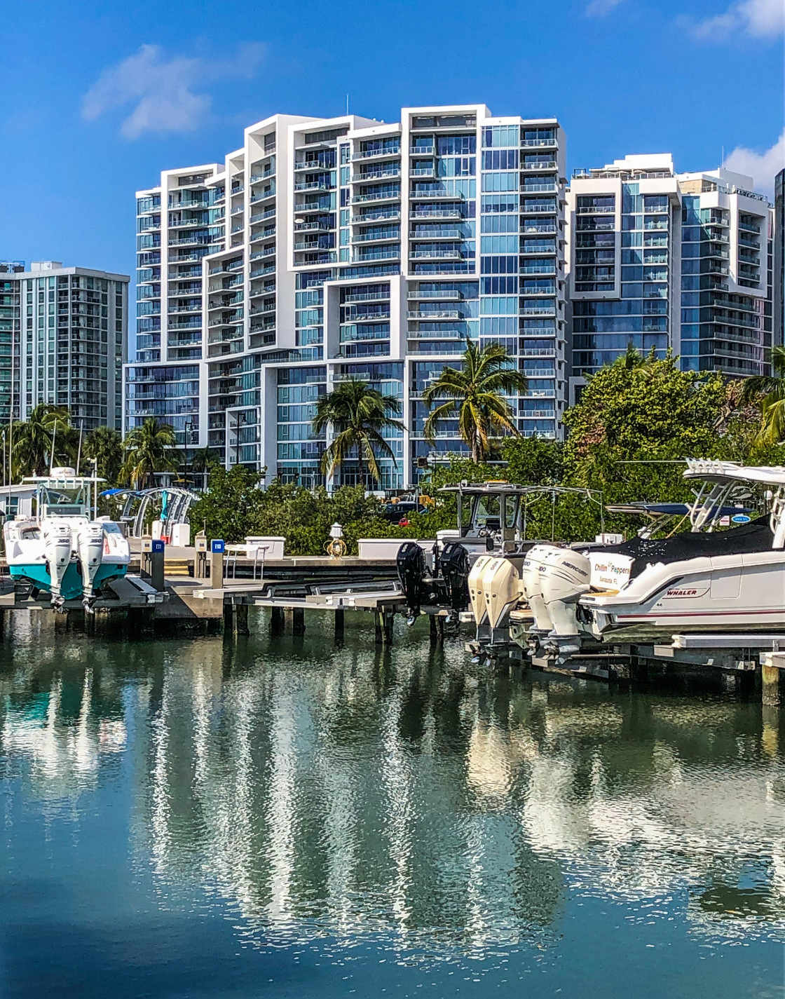 "Florida Marina #1" stock image