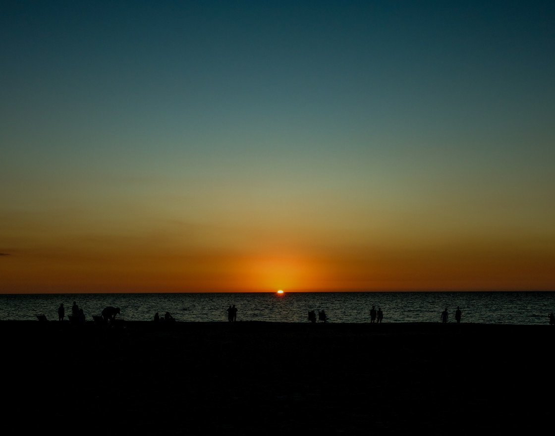 "Nokomis Sunset" stock image