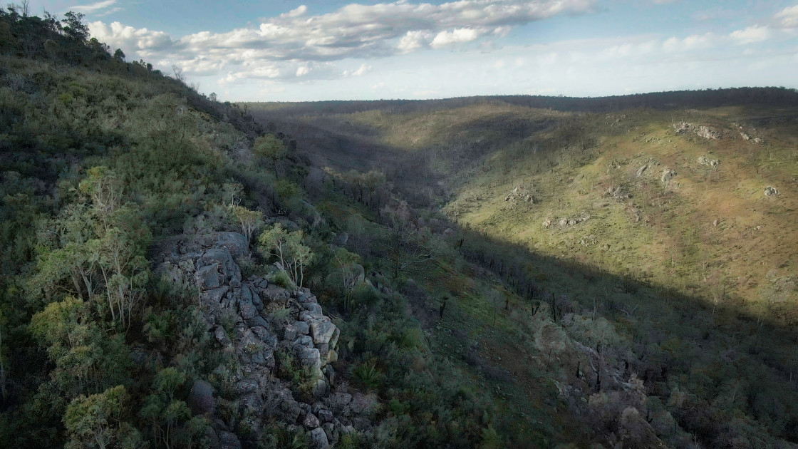 "Moondyne Valley II" stock image