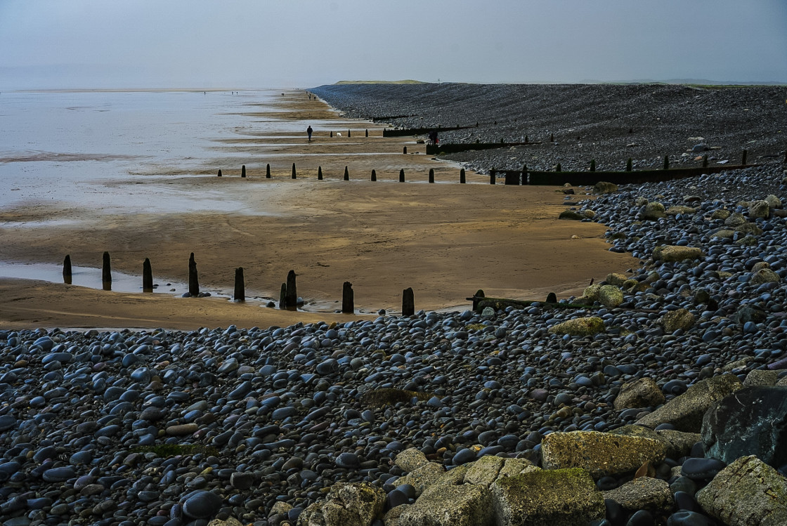 "A Walk On Westward Ho!" stock image