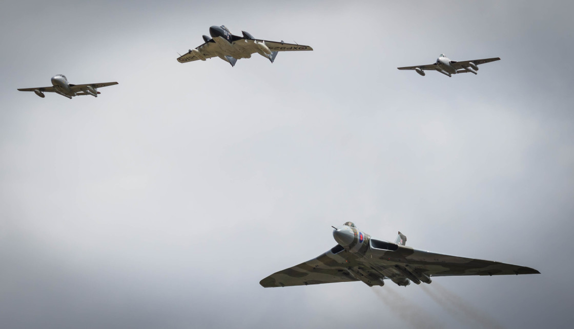 "XH558 Vulcan" stock image