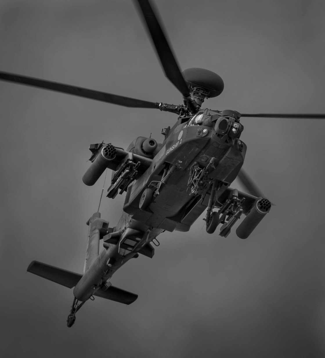 "Apache Gunship" stock image