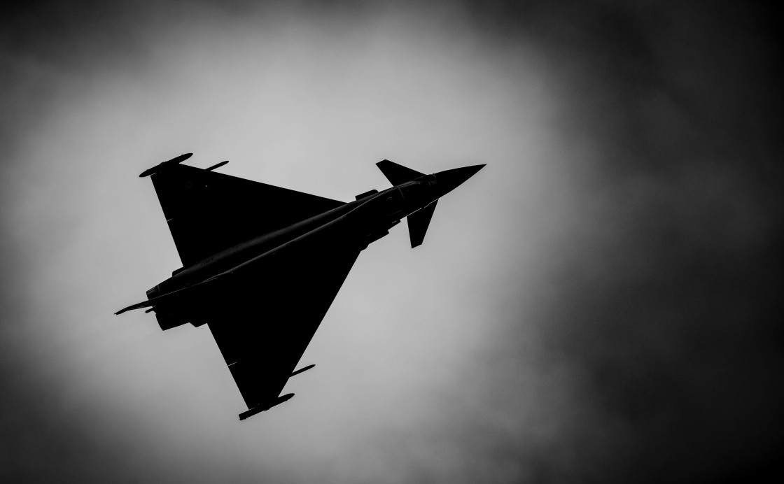 "Typhoon Silhouette" stock image