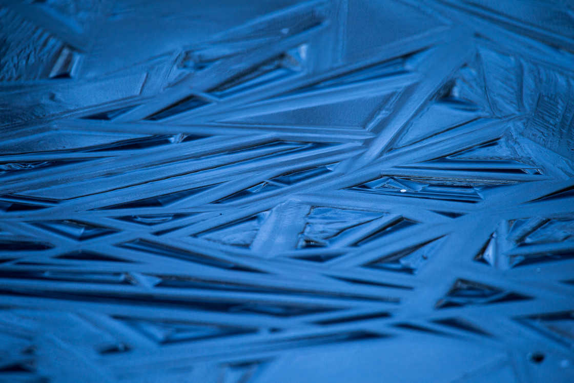 "Abstract Ice Patterns" stock image