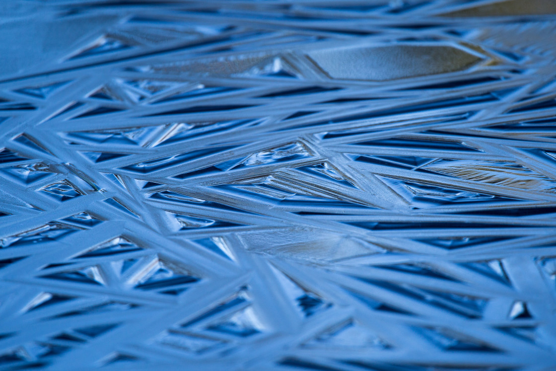 "Abstract Ice Patterns" stock image