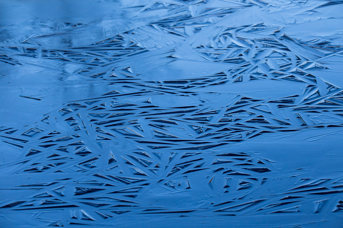 "Abstract Ice Patterns" stock image