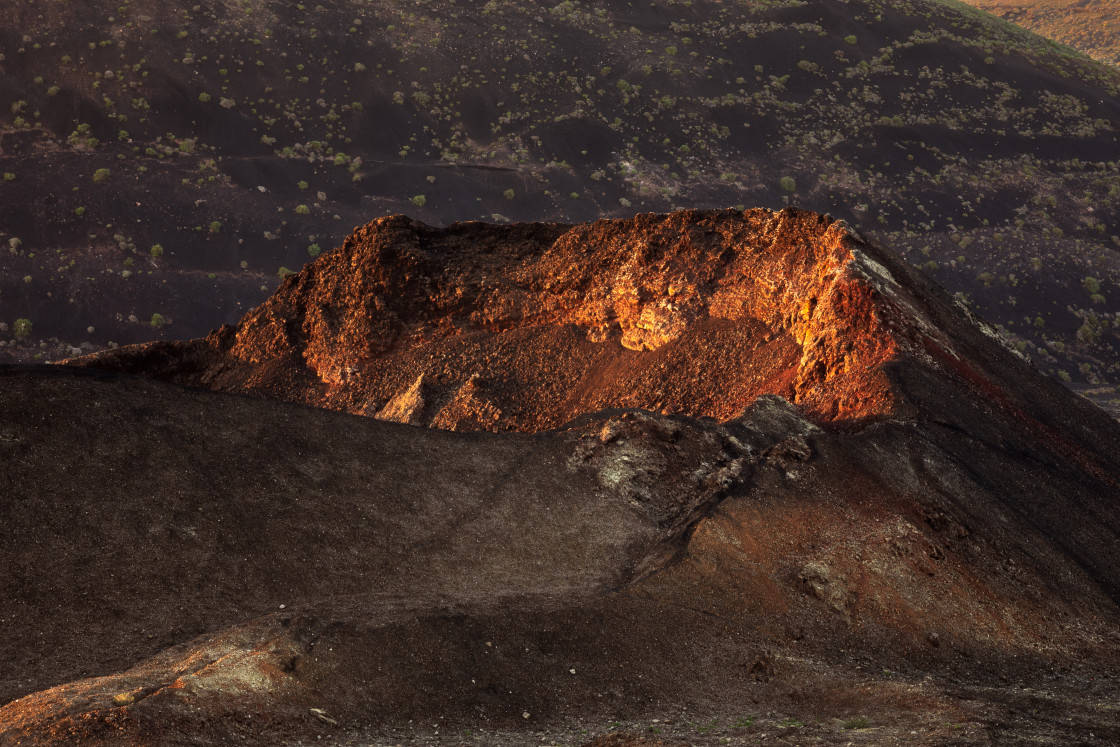 "Volcan de las Nueces" stock image