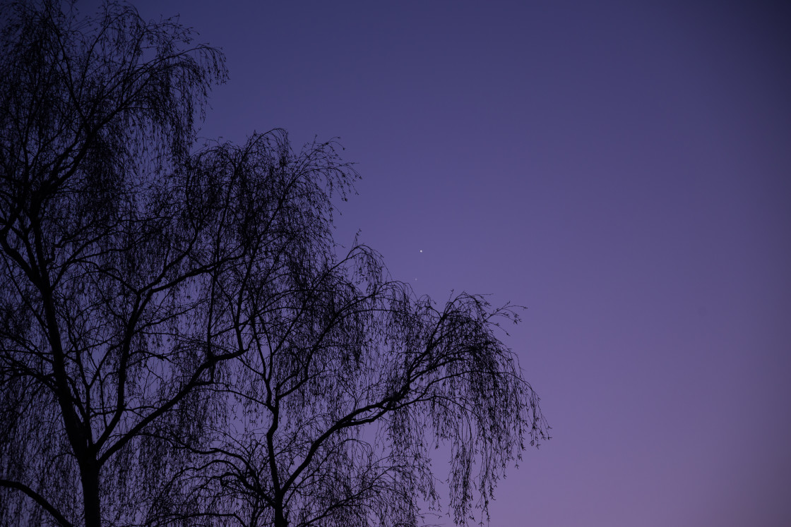 "Venus and Jupiter Conjunction" by Gordon England - $12.69 "Venus and Jupiter Conjunction" stock image