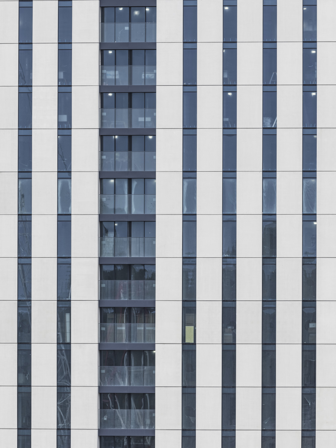 "Facade of skyscrape building, Sweden" stock image