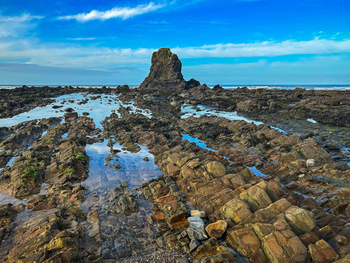 "Black Rock" stock image