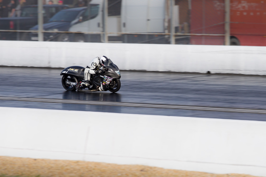 "Super Street Bike Drag Racing" stock image