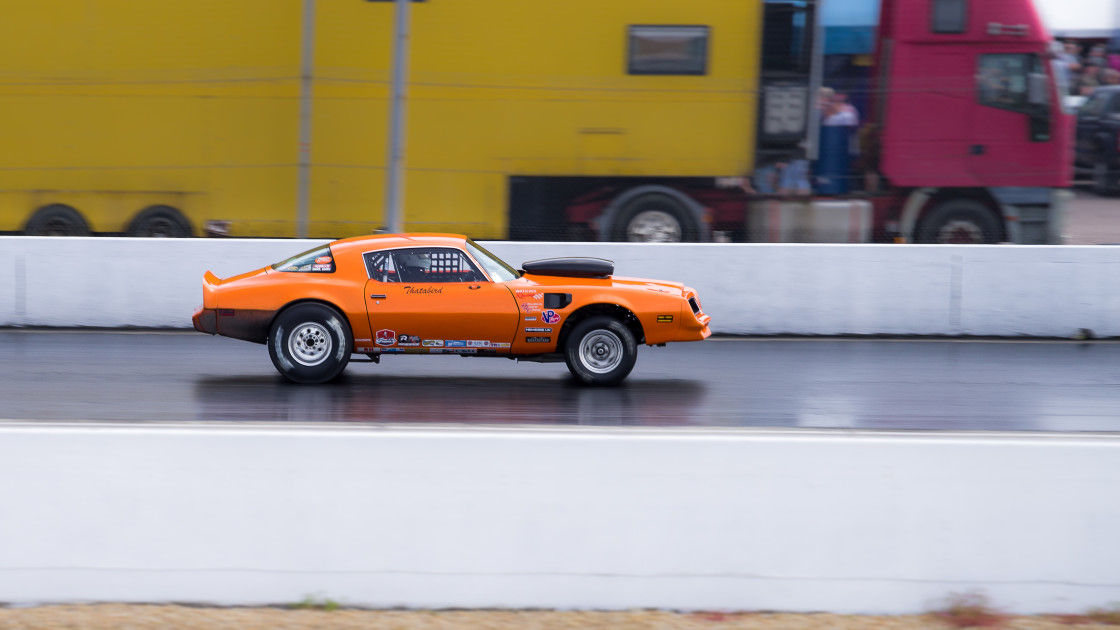 "Thatabird Drag Racing" stock image