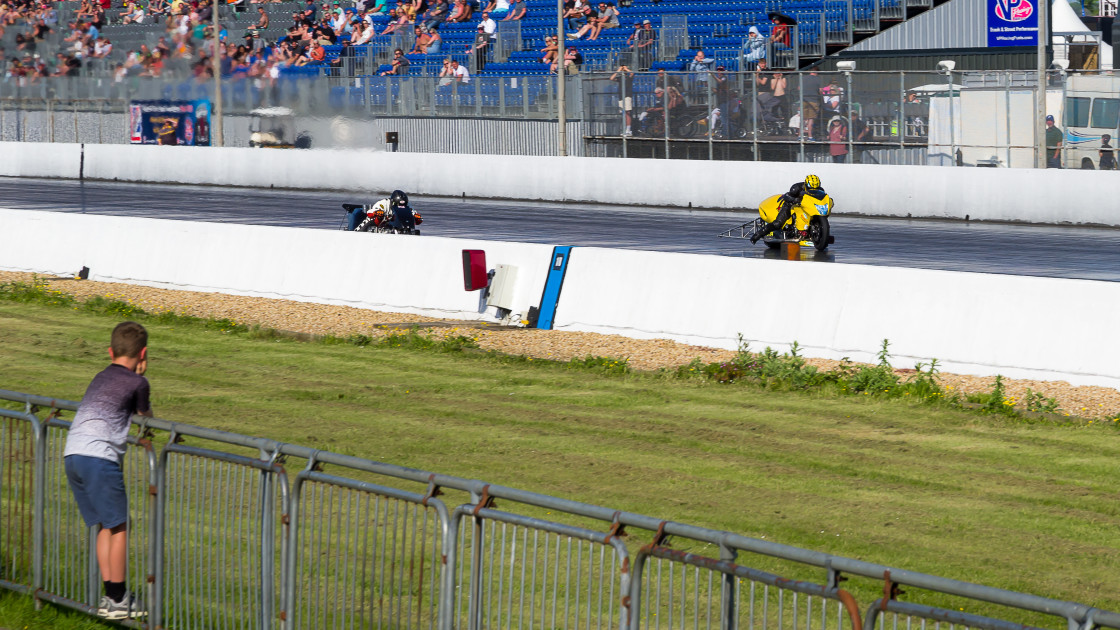 "Top Fuel Bike and Funny Bike" stock image