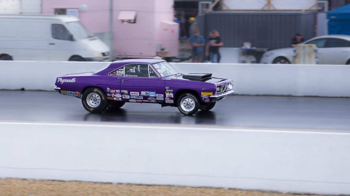 "Simon Inness PRO ET Drag Racing" stock image