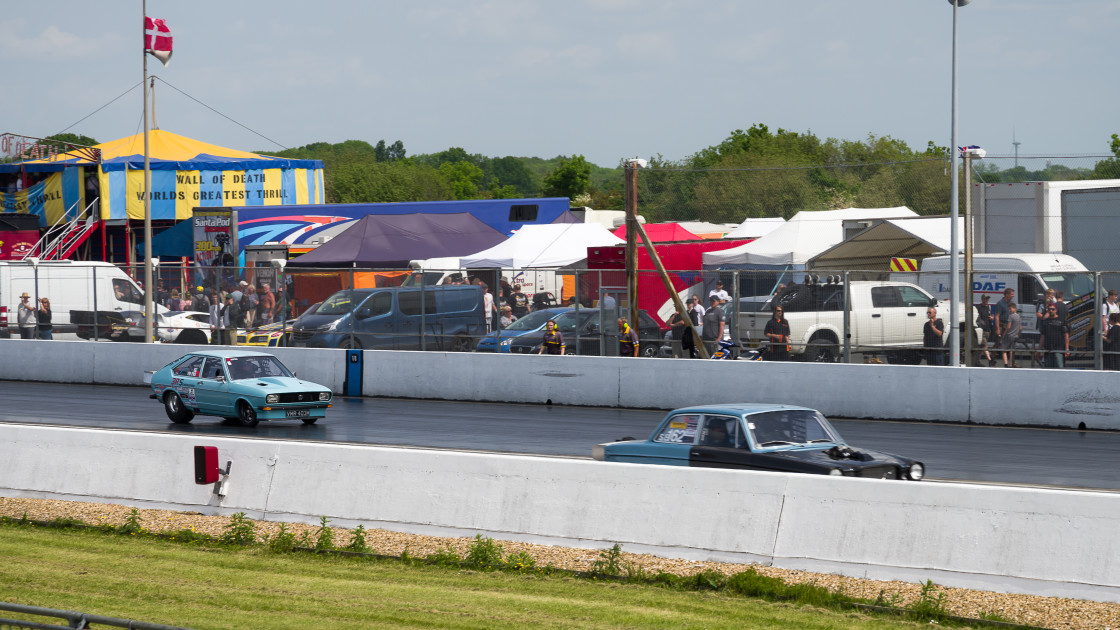 "Street Car Eliminator Drag Racing" stock image